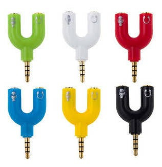 Adaptador Jack Divisor De Micrófono Y Audífono 3.5mm