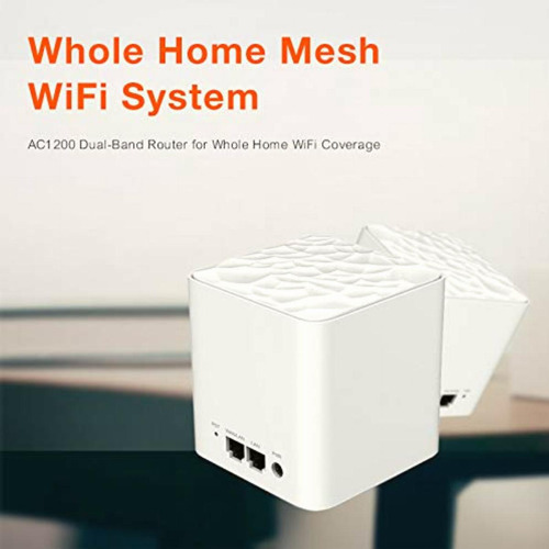 Tenda Mw3 2pk Sistema Nova Mesh Wi-fi, Doble Banda, Antenas