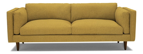 Sofa Eva 3 Cuerpos Mostaza