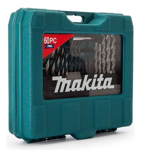 Set De Puntas, Brocas Y Dados X 60 Unidades Makita P-90358
