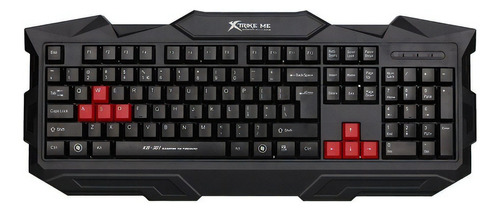 Teclado gamer Xtrike Me KB-301