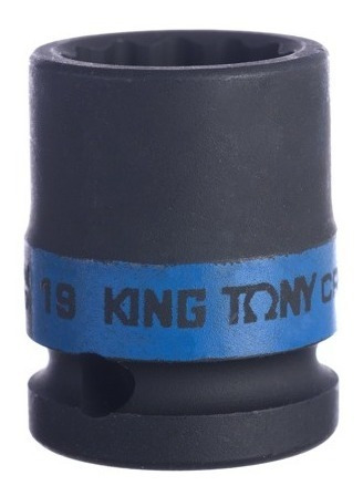 Soquete Impacto Estriado  19mm - 1/2  - 453019m - King Tony