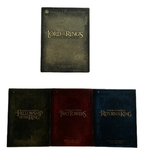 Coleção The Lord Of The Rings Extended Edition Dvd
