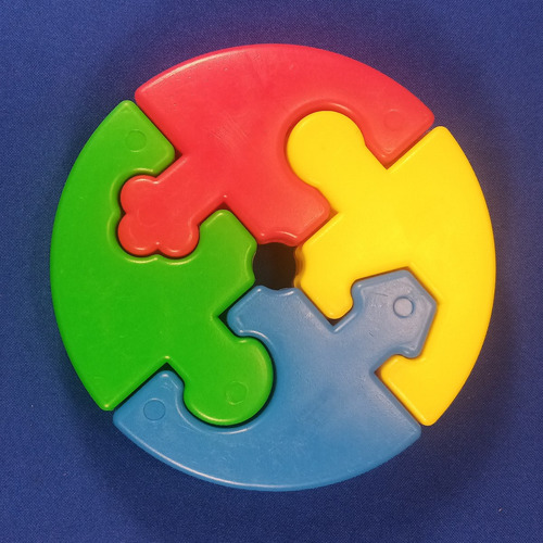 Imagen 3 de 7 de Forma Circulos 4 Pz Material Didactico