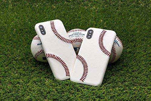 Estuche Para iPhone Fabricada Cuero Beisbol Profesional Xr