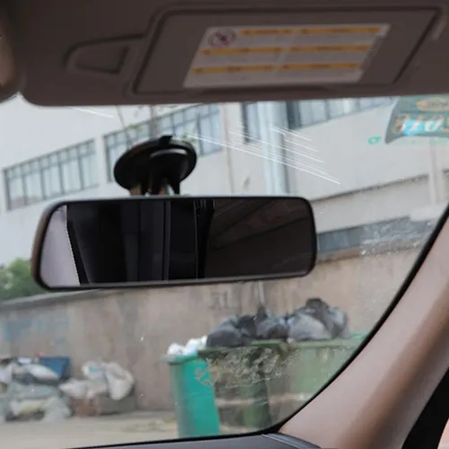 Espejo Retrovisor Para Coche Y Camión, Universal, Negro, Con
