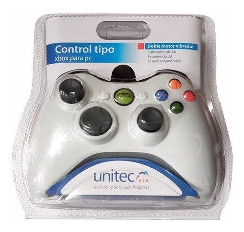 Control Joystick Para Pc Tipo Xbox 360 Cable 1.5m Game Pad
