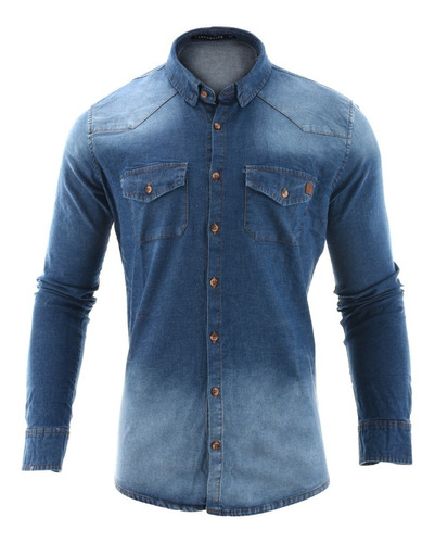 Camisa Hombre Farenheite Jean Dilby