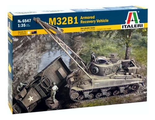 M32b1 Armored Recovery Vehicle Escala 1:35 Italeri 6547