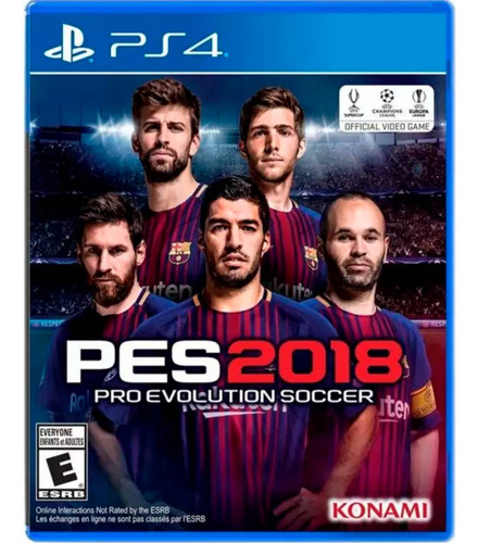 Pes 2018 - Ps4 Fisico Original