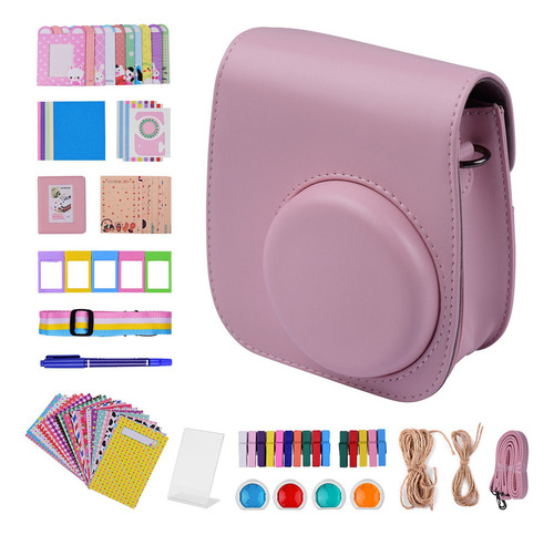 Kit De Bolsa De Cámara 12 En 1 Para Fujifilm Instax Mini 11