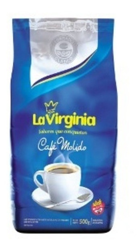 Cafe La Virginia Molido 500 Grs X 3 Unidades