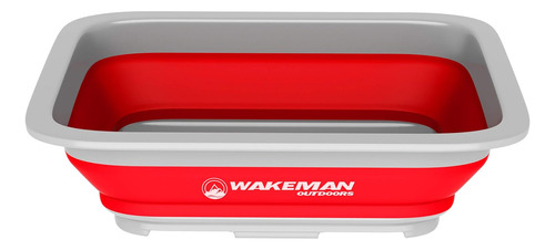 Wakeman - Cubo De Agua Plegable Para Exteriores  Con Capacid