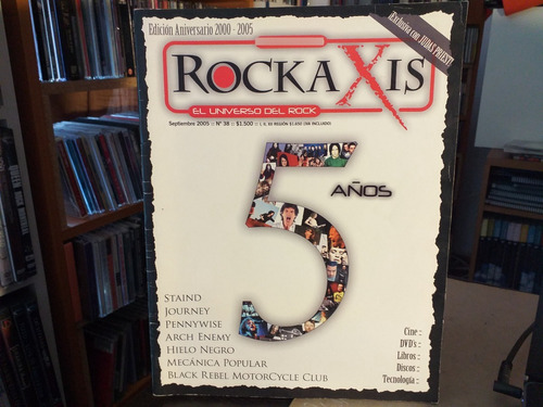 Revista Rockaxis Edicion Aniversario 2000 - 2005 (n°38)