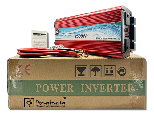 Inversor De Voltaje 12v/220vac 2500w - 5000w Alta Frecuencia