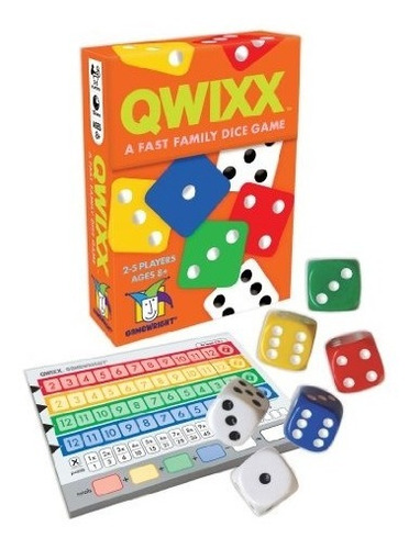 Qwixx - Un Juego Rápido De Dados Familiares