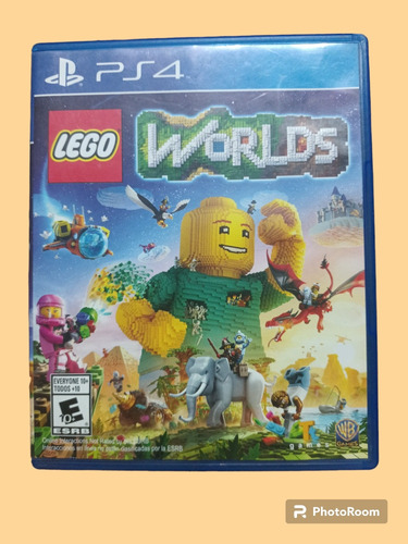 Lego Worlds Ps4 Funcionando En Español (Usado)
