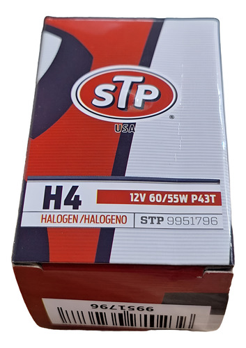 Ampolleta H4 Halogena Stp Toyota Yaris 2000-2014 Usa