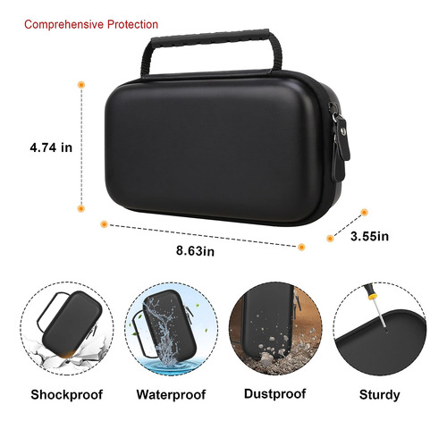 Estuche Rigido Elonbo Para Parlante Bose Soundlink Flex