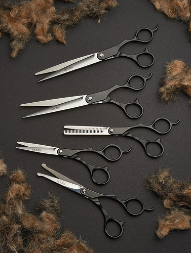 Shear Andis Premium 6.5 Ball Tip Para A Mão Esquerda Para Cu