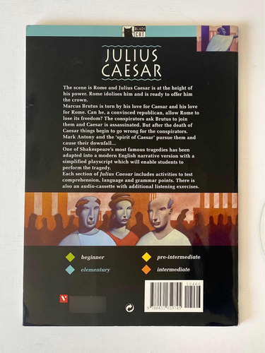 Libro: Julius Caesar De Shakespeare Black Cat Con Cd
