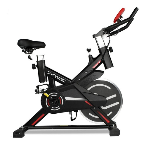 Bicicleta Fija Estática De Spinning Para Ejercicio Disc 8kg Color Negro