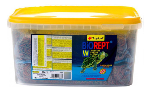 Ração Para Tartaruga Tropical Bio Rept Medium Sticks