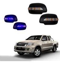 Comprar Cubre Espejos Led Ambar Y Azul Toyota Hilux Vigo 2012 2014