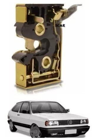 Par Fechadura + Batente Porta Diant Voyage Saveiro 87 A 94