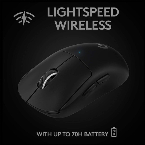 Mouse Gamer Inalambrico Logitech G Pro X Superlight Black Color Negro