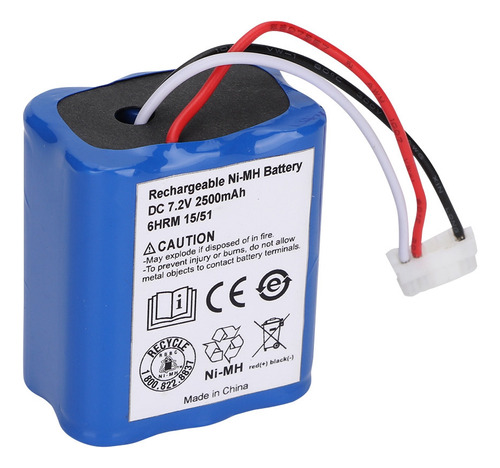 Batería Recargable 7.2volt 2.5ah 2500mah Mh Para Braava 380