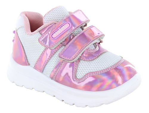 Tenis Coqueta 173601-w Sintético Rosa Niñas