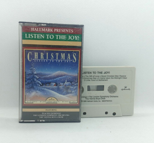 Audio Cassette Hallmark Presents Listen To The Joy Chrismas