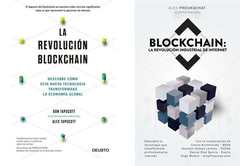 Pack Blockchain (2 Libros) - Bitcoin - Internet 