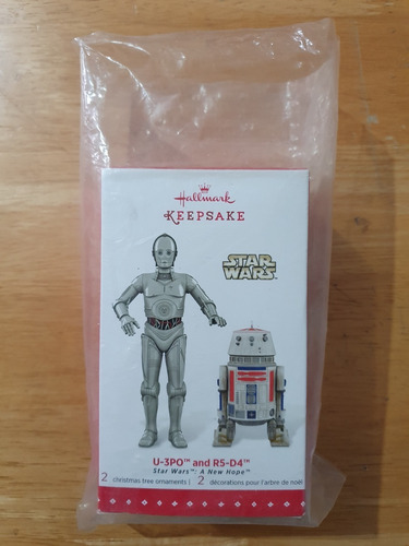 Figuras Star Wars R5d4 Hallmark Navidad Sdcc 2015 Exclusivas