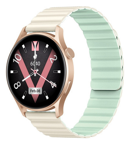 Smartwatch Kieslect Lora 2 Dorado 1.3 Con Llamadas 2 Correas
