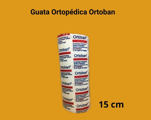 Guata Ortopédica 15cm X 2,7m  Marca: Ortoban 