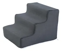 Comprar Escaleras Para Perros Escaleras S 3 Peldaños Gris Oscuro