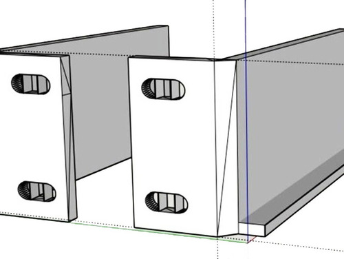 Soportes De Montaje Para Rack De 19¨ 1 U