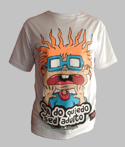 Remera Rugrats Carlitos  Ya No Quiero Ser Adulto  Premium