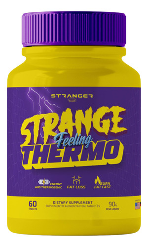 Termogênico - Strange Feeling Thermo - 60 Tablets Sabor Sem Sabor