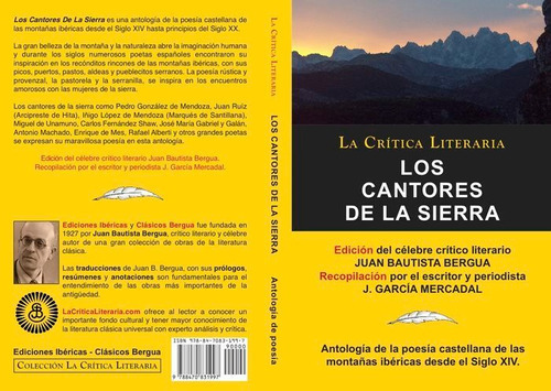 LOS CANTORES DE LA SIERRA, de Bautista Bergua, Juan. Editorial Ediciones Ibéricas, tapa blanda en español