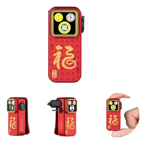 OLIGHT LIMITED EDITION O-FAN Day 特別記念赤銅製 Flashlight Olight Oclip Pro Edc 500 Lumens Rechargeable | MercadoLibre