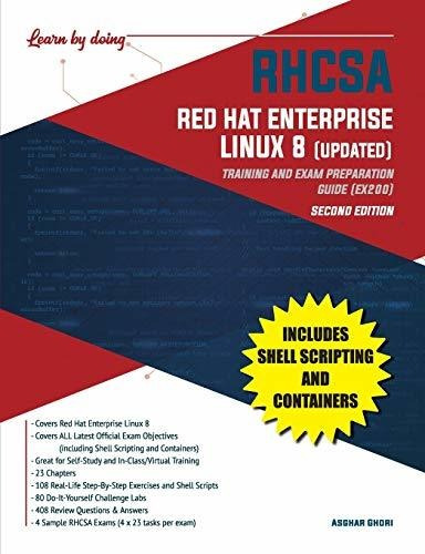 Book : Rhcsa Red Hat Enterprise Linux 8 (updated) Training.
