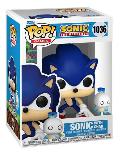 Funko Pop Sonic The Hedgehog Sonic With Chao