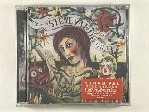 Cd Steve Vai Fire Garden Importado  - E9