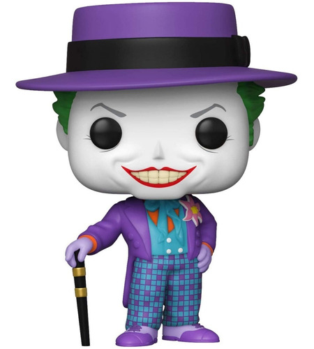 Funko Pop The Joker W/ Hat # 337 Guason 1989 Batman Dc