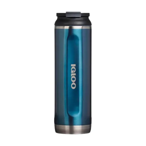 Termo Vaso Igloo Flip N Sip 20 Onzas 591 Ml Azul Moderno