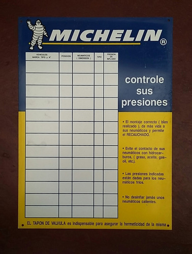 Cartel De Michelin