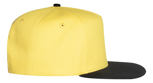Gorra Lisa Amarillo/negro Roycaps Snapback Amarillo Ajustable